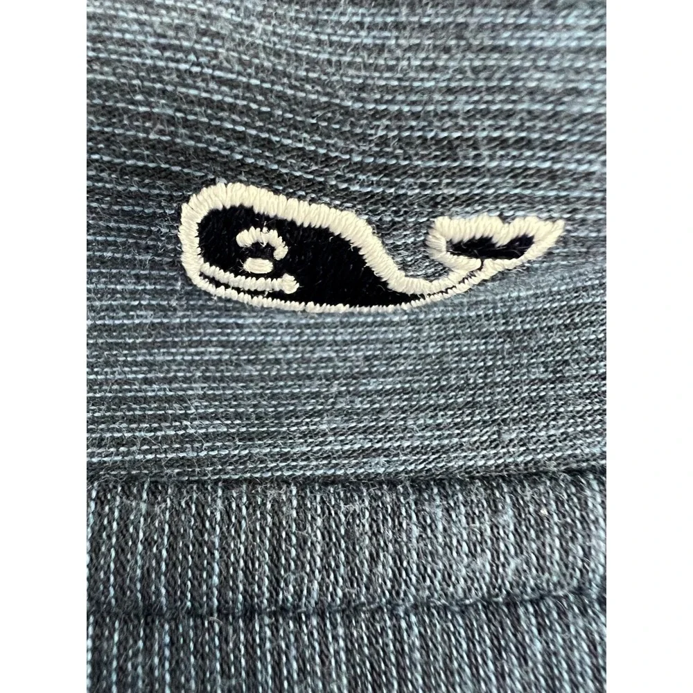Vineyard Vines Shep Shirt Men XL Blue Excellent 1/4 Zip Pima Cotton Pullover
